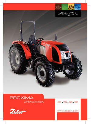 Trattrici agricole - trazione a 4 ruote Zetor Proxima Cabrio 65 EKO
