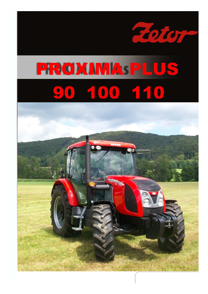 Trattrici agricole - trazione a 4 ruote Zetor Proxima Plus 90