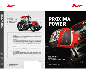 Trattrici agricole - trazione a 4 ruote Zetor Proxima Power 100