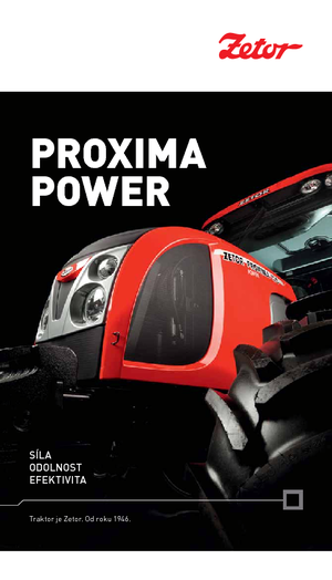 Trattrici agricole - trazione a 4 ruote Zetor Proxima Power 100