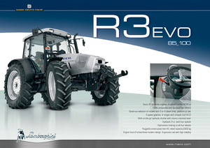 Trattrici agricole - trazione a 4 ruote Lamborghini R 3 EVO 85 GS DT
