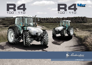 Trattrici agricole - trazione a 4 ruote Lamborghini R 4.110 DT