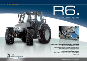 Trattrici agricole - trazione a 4 ruote Lamborghini R 6.160 DCR