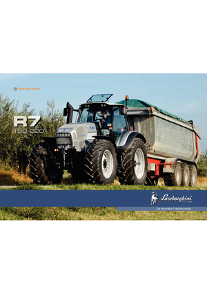 Trattrici agricole - trazione a 4 ruote Lamborghini R 7.220 DCR