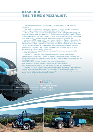 Trattrici agricole - trazione a 4 ruote Landini Rex 80 GE