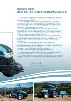 Trattrici agricole - trazione a 4 ruote Landini Rex 80 GE