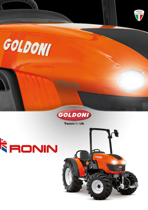 Trattrici agricole - trazione a 4 ruote Goldoni Ronin 50