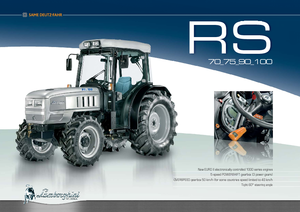 Trattrici agricole - trazione a 4 ruote Lamborghini RS 75 schmal