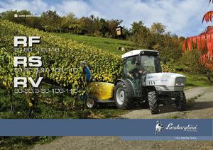 Trattrici agricole - trazione a 4 ruote Lamborghini RV 90 GS DT