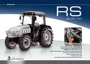 Trattrici agricole - trazione a 4 ruote Lamborghini RS 100 DT