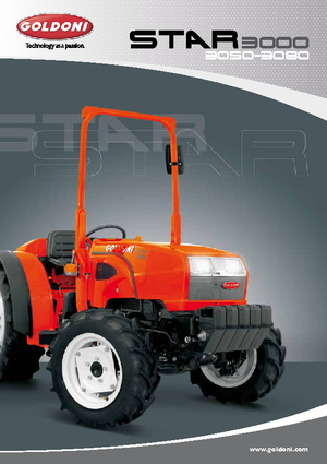 Trattrici agricole - trazione a 4 ruote Goldoni Star 3050