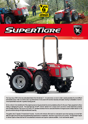 Trattrici agricole - trazione a 4 ruote Carraro Supertigre 5500