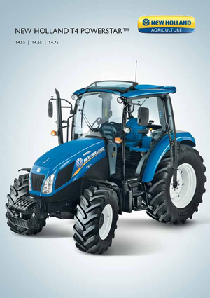 Trattrici agricole - trazione a 4 ruote New Holland T 4.55 Powerstar (100)