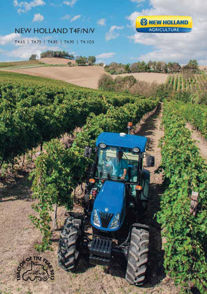 Trattrici agricole - trazione a 4 ruote New Holland T 4.85 N