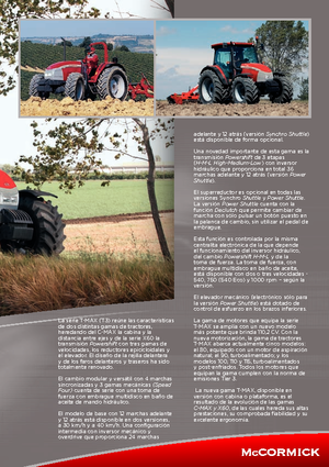 Trattrici agricole - trazione a 4 ruote McCormick T 80 Max RPS