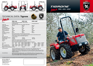 Trattrici agricole - trazione a 4 ruote Carraro Tigrone 5500