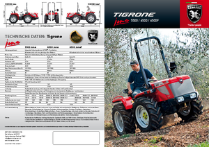 Trattrici agricole - trazione a 4 ruote Carraro Tigrone 5500