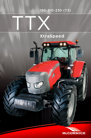 Trattrici agricole - trazione a 4 ruote McCormick TTX 230 E