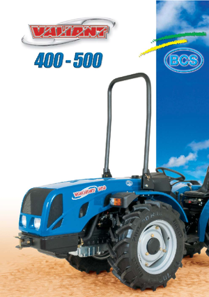 Trattrici agricole - trazione a 4 ruote BCS Valiant 400 AR