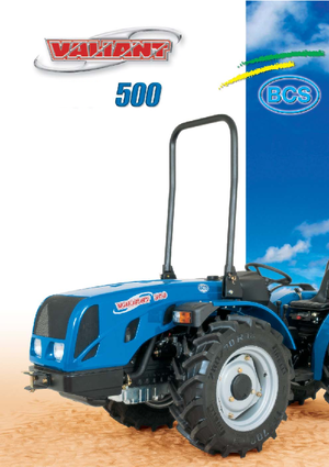 Trattrici agricole - trazione a 4 ruote BCS Valiant 500 AR