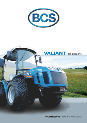 Trattrici agricole - trazione a 4 ruote BCS Valiant 550 RS