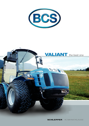 Trattrici agricole - trazione a 4 ruote BCS Valiant 550 RS