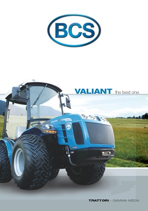 Trattrici agricole - trazione a 4 ruote BCS Valiant 550 RS