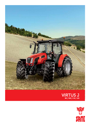 Trattrici agricole - trazione a 4 ruote SAME Virtus J 100 DT LS