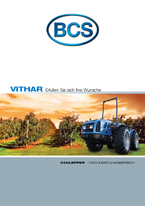 Trattrici agricole - trazione a 4 ruote BCS Vithar 850 RS