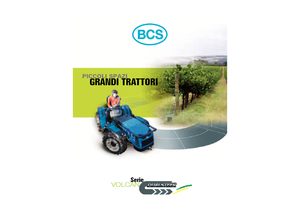 Trattrici agricole - trazione a 4 ruote BCS Volcan 850 RS