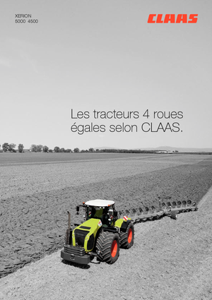 Trattrici agricole - trazione a 4 ruote Claas Xerion 4500 Trac