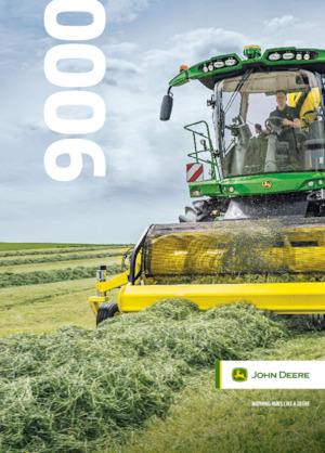 Trinciapaglia - trazione a 4 ruote John Deere 9500