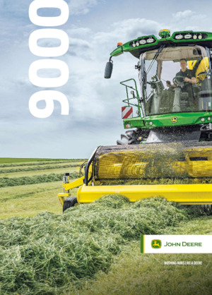 Trinciapaglia - trazione a 4 ruote John Deere 9500