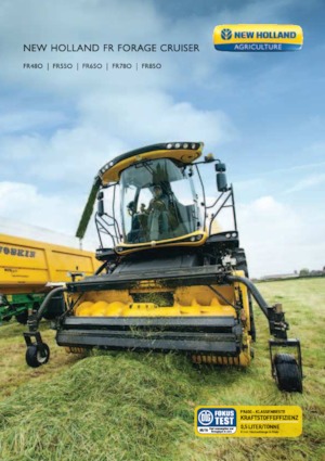 Trinciapaglia - trazione a 4 ruote New Holland FR 550