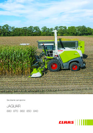 Trinciapaglia - trazione a 4 ruote Claas Jaguar 860
