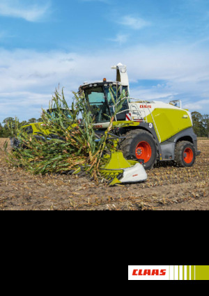 Trinciapaglia - trazione a 4 ruote Claas Jaguar 870