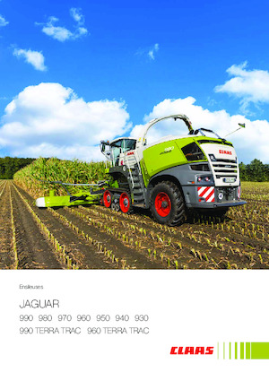 Trinciapaglia - trazione a 4 ruote Claas Jaguar 980