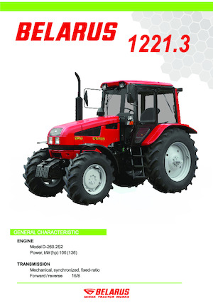 Trattrici agricole - trazione a 4 ruote Belarus 1221.3
