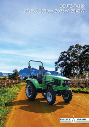 Trattrici agricole - trazione a 4 ruote DEUTZ-FAHR 2040W