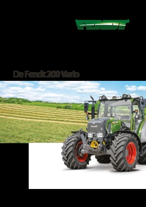 Trattrici agricole - trazione a 4 ruote Fendt 211 S Vario
