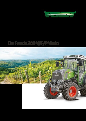 Trattrici agricole - trazione a 4 ruote Fendt 210 V Vario