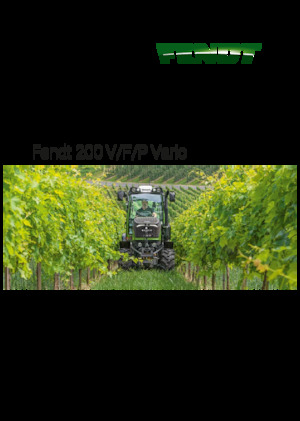 Trattrici agricole - trazione a 4 ruote Fendt 210 V Vario Power