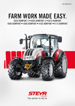 Trattrici agricole - trazione a 4 ruote Steyr 4065 Kompakt S Basis