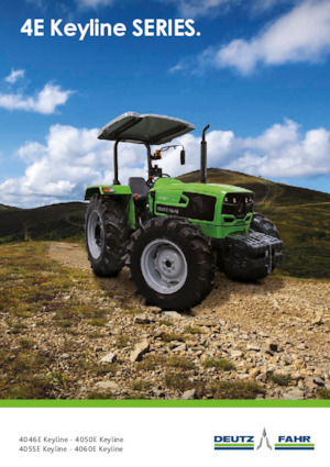 Trattrici agricole - trazione a 4 ruote DEUTZ-FAHR 4055E Keyline