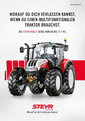 Trattrici agricole - trazione a 4 ruote Steyr 4110 Multi Basis