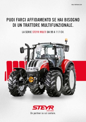 Trattrici agricole - trazione a 4 ruote Steyr 4110 Multi Basis
