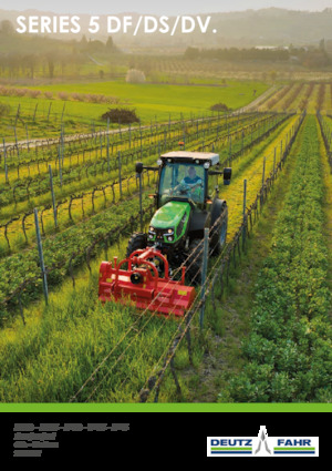 Trattrice agricola cingolati DEUTZ-FAHR 5090 DS LS