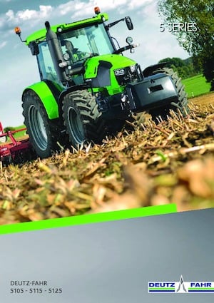 Trattrice agricola cingolati DEUTZ-FAHR 5115