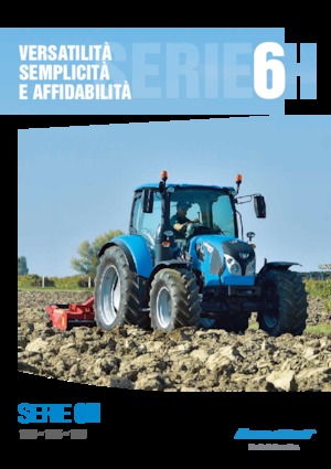 Trattrici agricole - trazione a 4 ruote Landini 6-135 H