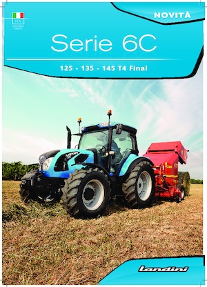 Trattrici agricole - trazione a 4 ruote Landini 6-135 CLS